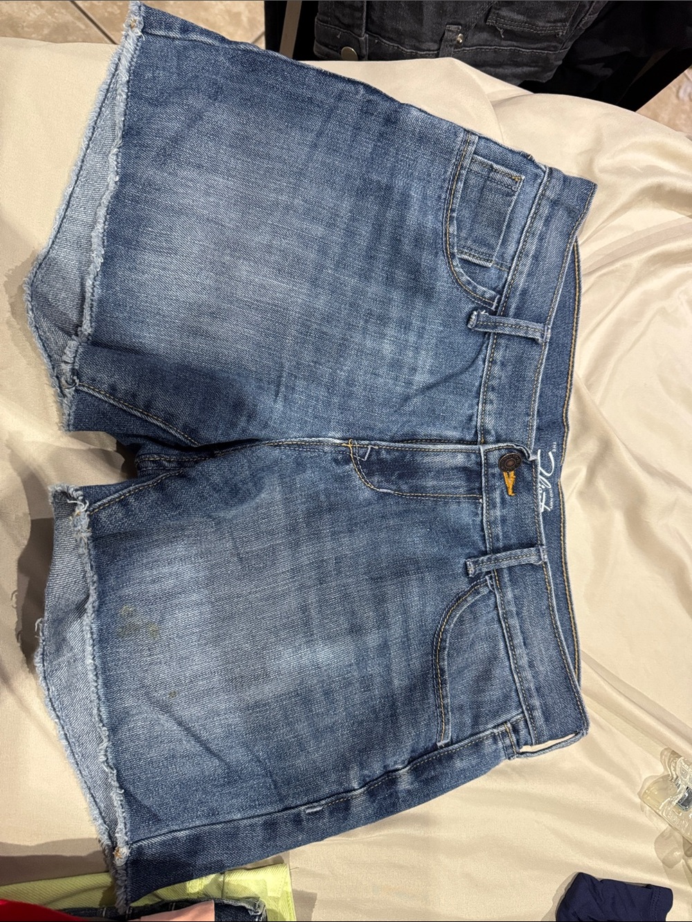 Old Navy Women's Blue Denim Cutoff Shorts